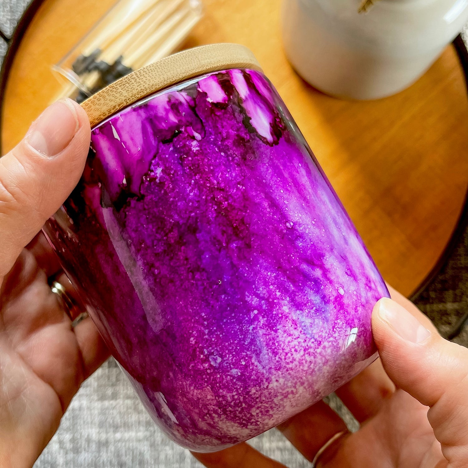 Aster Tall Candle- Limited Edition Fall Collection