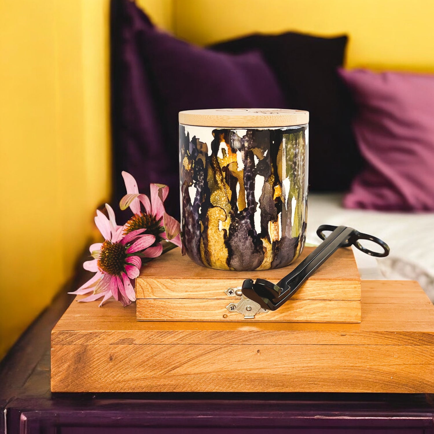 Agate Tall Candle- Limited Edition Fall Collection