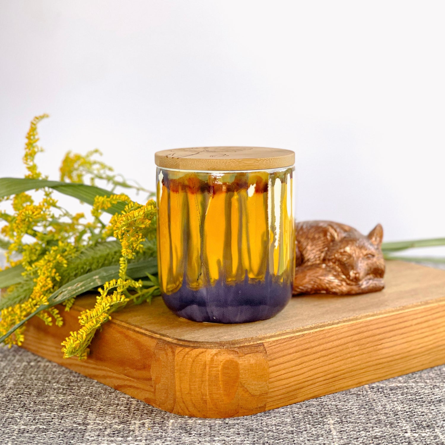 Black Eyed Susan Tall Candle- Limited Edition Fall Collection