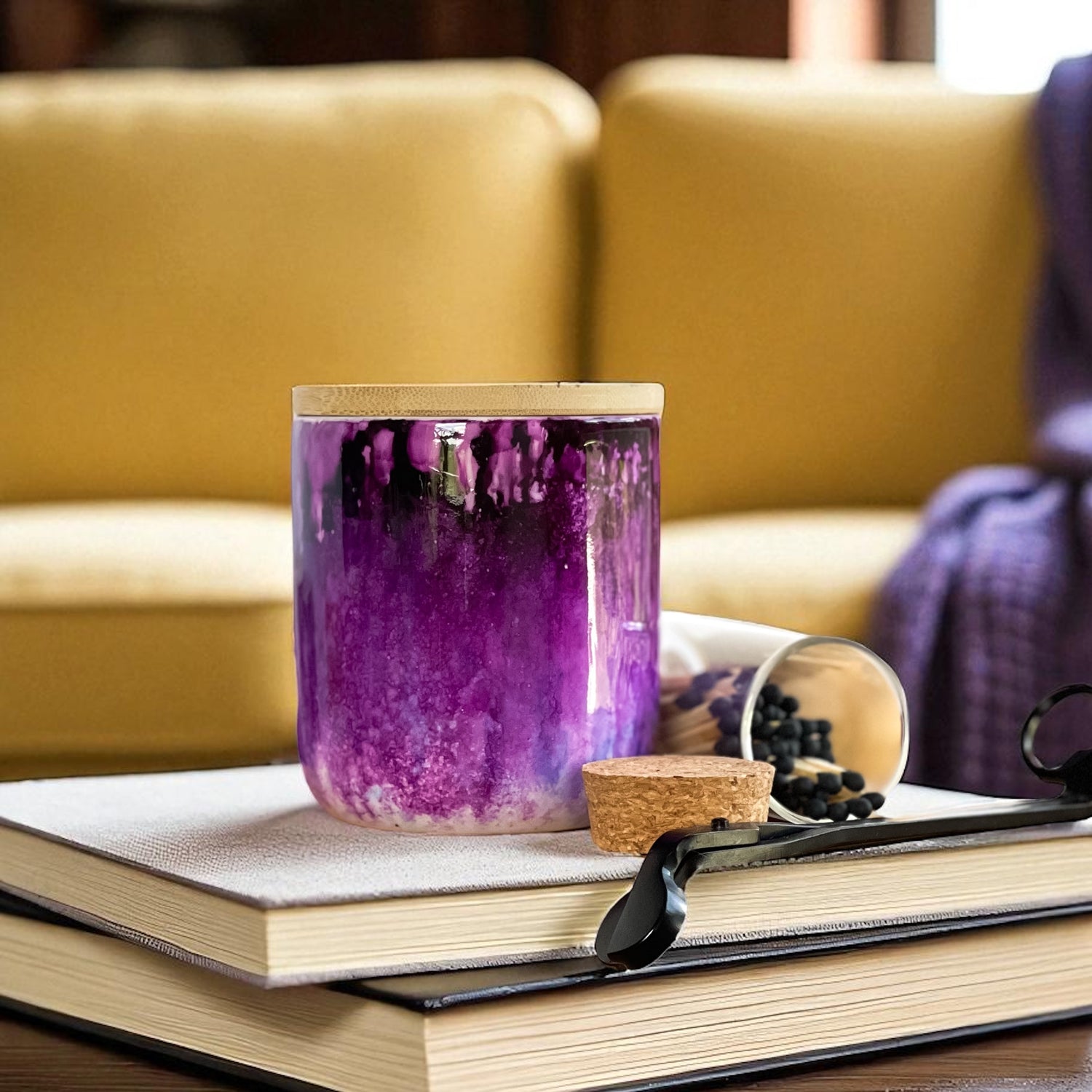 Aster Tall Candle- Limited Edition Fall Collection