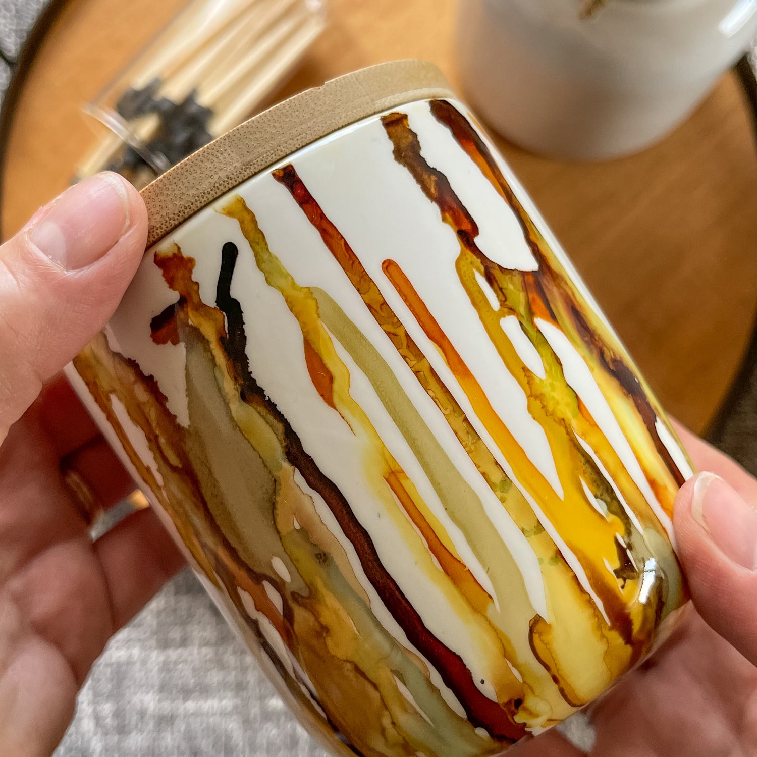 Chestnut Tall Candle