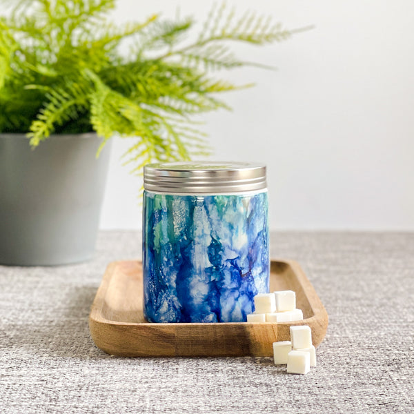 Aquamarine Wax Melt Jar