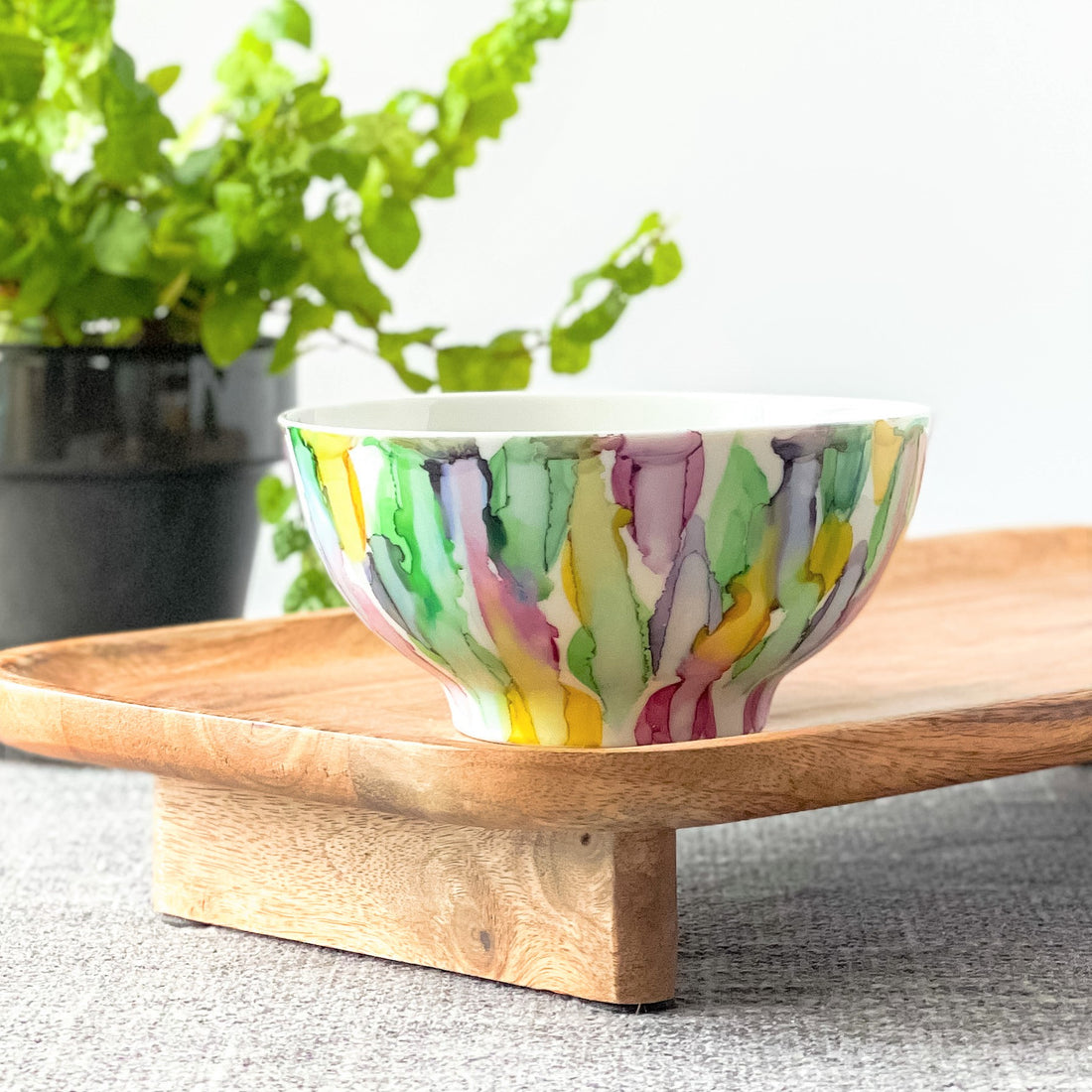 unique candle vivid blue green purple and ruby scented soy candle