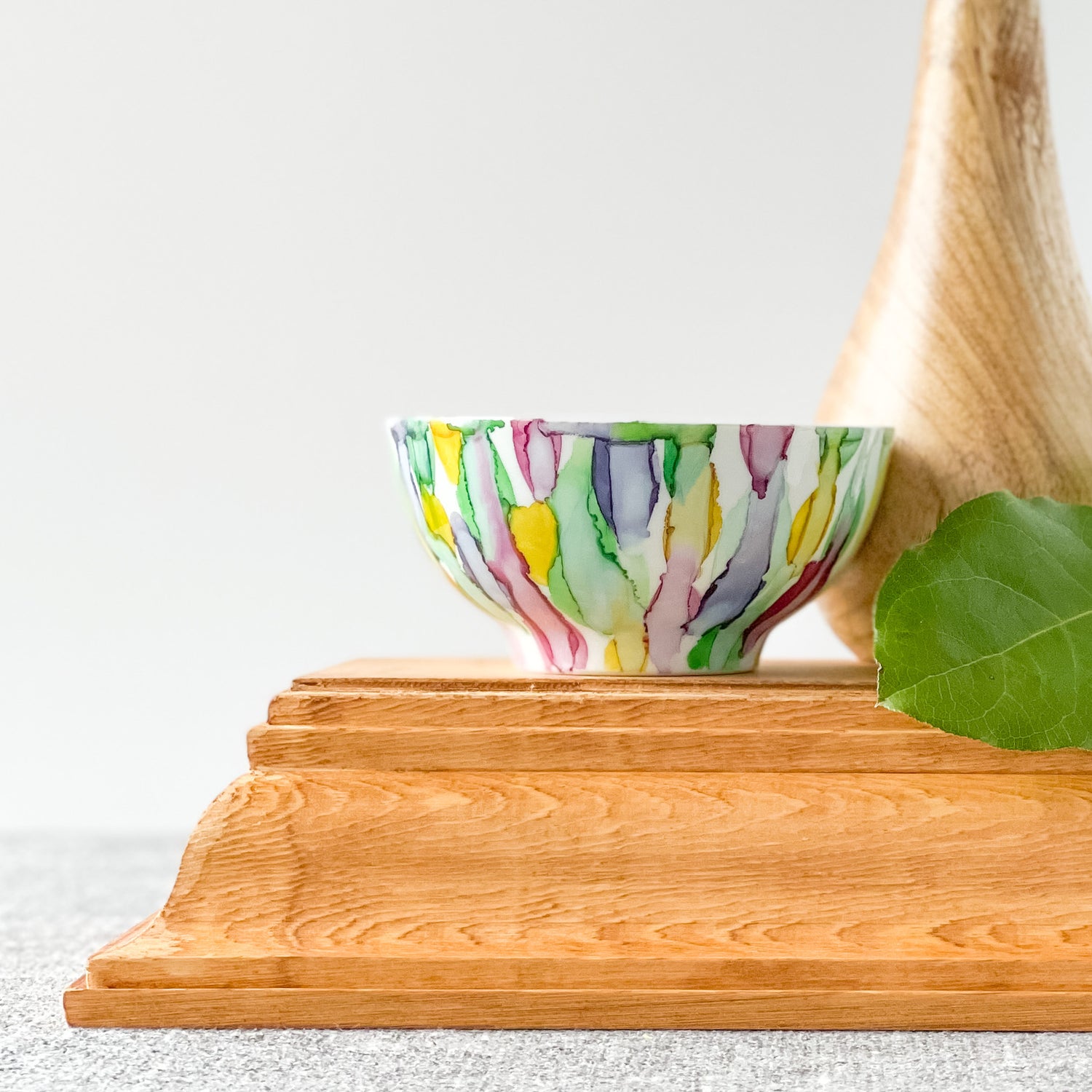 unique candle vivid blue green purple and ruby scented soy candle