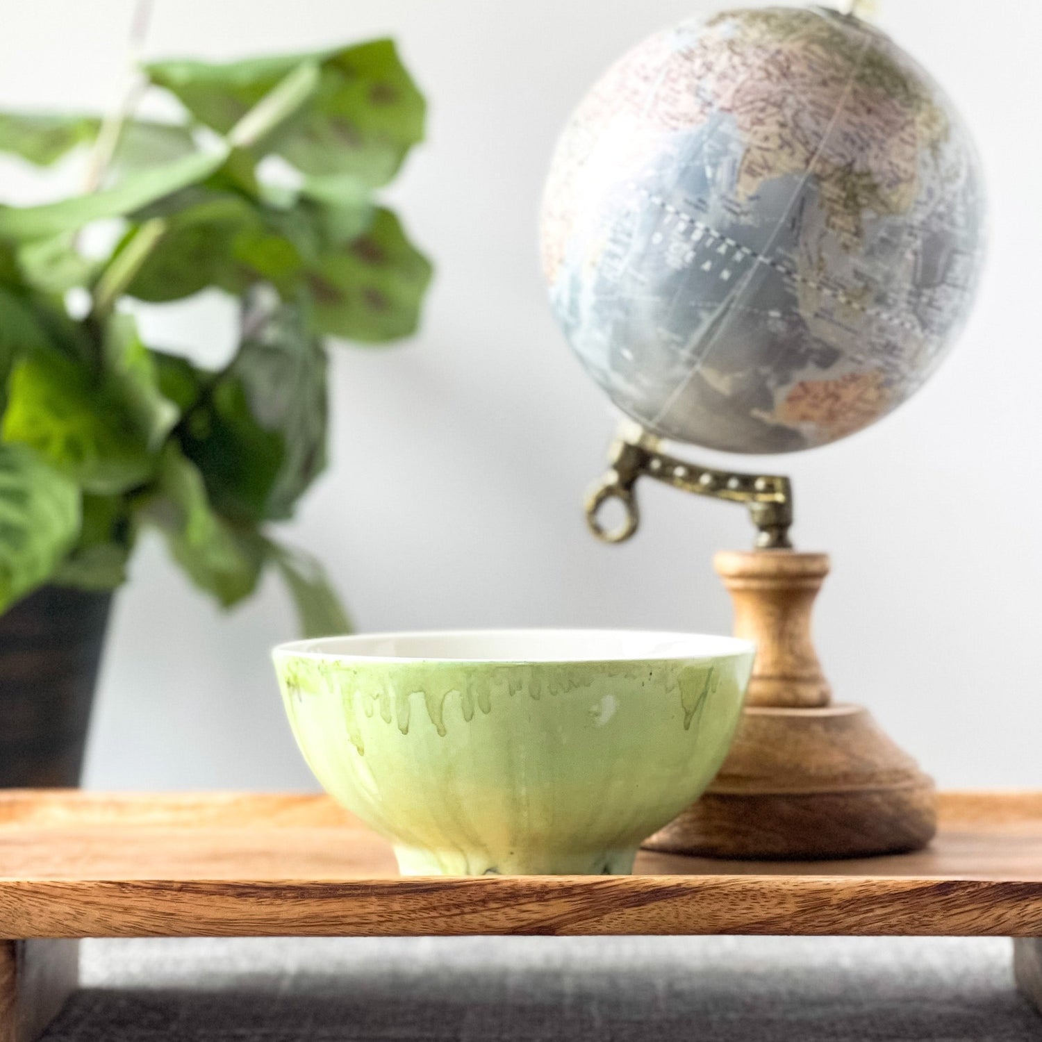 unique candle soft green scented soy candle