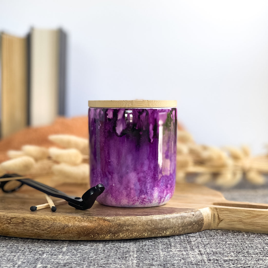 Aster Tall Candle- Limited Edition Fall Collection