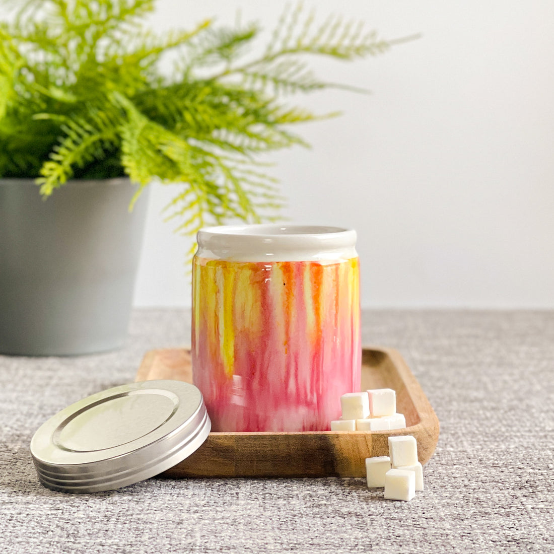Dahlia Wax Melt Jar