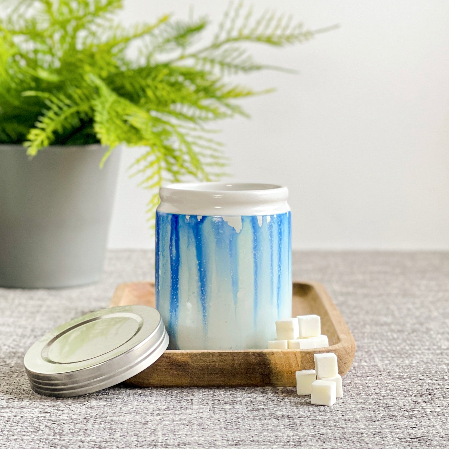 Cornflower Wax Melt Jar