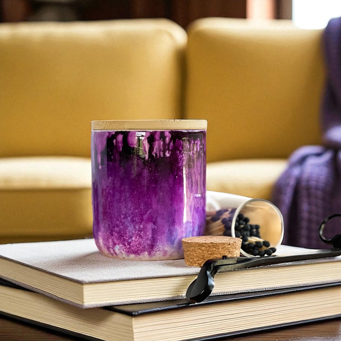 Aster Tall Candle- Limited Edition Fall Collection